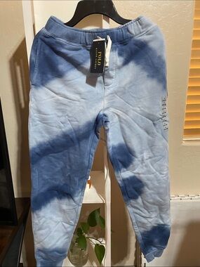 Polo by Ralph Lauren Kids Blue Tie-Dye Jogger Sweatpants